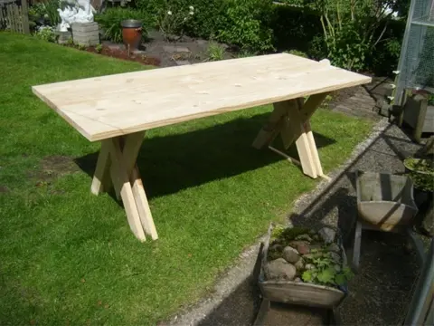 Tafel amerikaans grenen