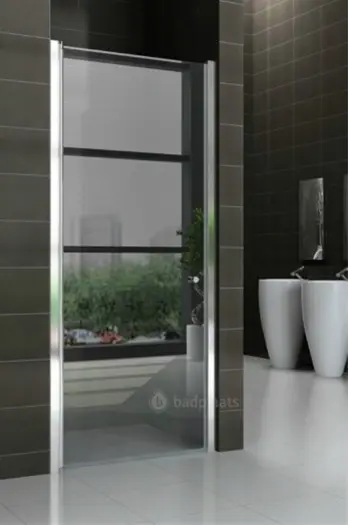 Douchewand Dallas draaideur douche deur badkamer 100cm glas