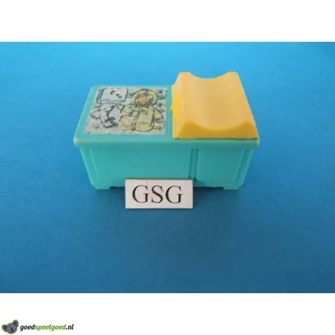 Aankleedtafel blauw nr. 2072-09