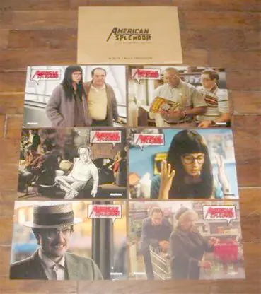 AMERICAN SPLENDOR lobbycard set.