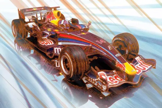 Red Bull - Formule 1 - Kunstwerk