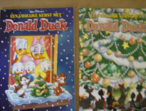 Donald duck een vrolijke kerst met