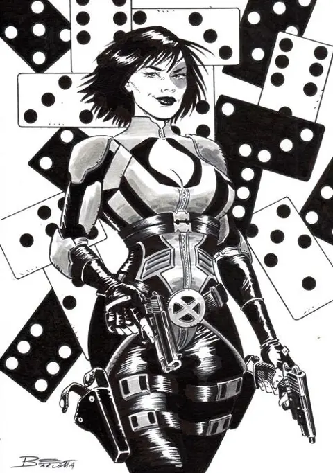 Domino - Original Artwork by Elisabetta Barletta (2023)