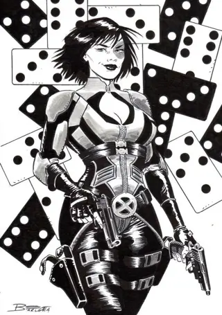 Domino - Original Artwork by Elisabetta Barletta (2023)