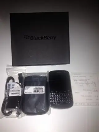 Blackberry Bold9900 Zwart + BON + DOOS