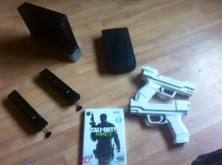 Zeer complete Wii met harde schijf en ongeveer 175 spellen