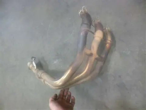 UITLAATBOCHTEN Triumph Speed Triple 1050 2008 - 2010