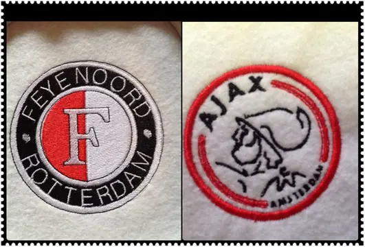 Ajax of Feyenoord emblemen !!