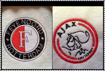 Ajax of Feyenoord emblemen !!