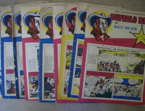 3 buffalo bill en billy the kid