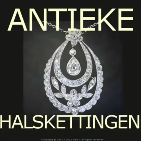 Adin Antwerpen verkoper van Art-Deco halskettingen.