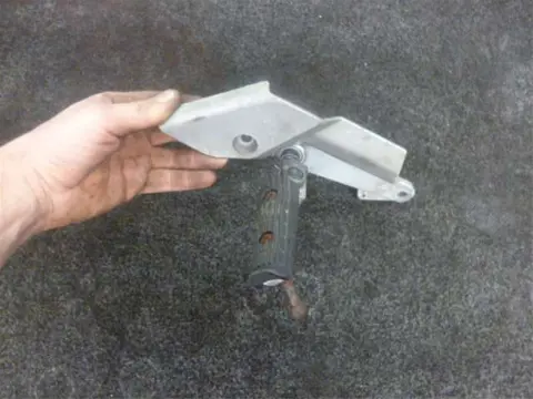 RECHTER SCHETSPLAAT Triumph 1000 Daytona 1992 - 1992