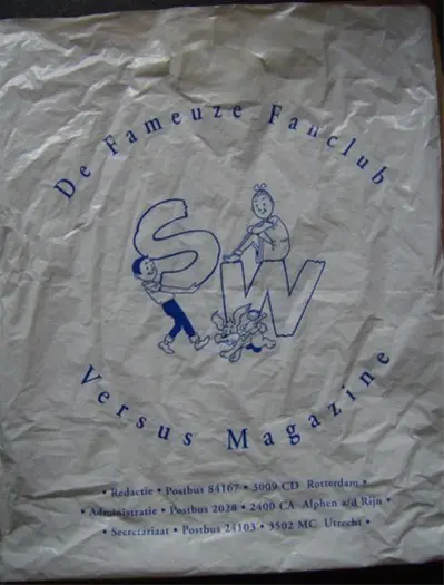 65 suske en wiske plastick tasje