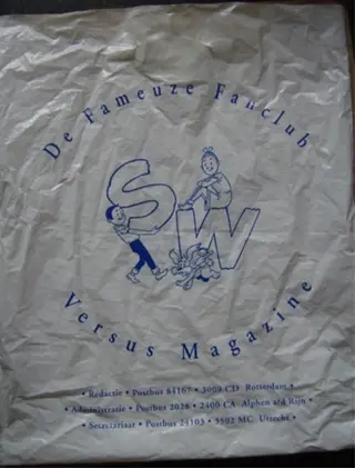 65 suske en wiske plastick tasje