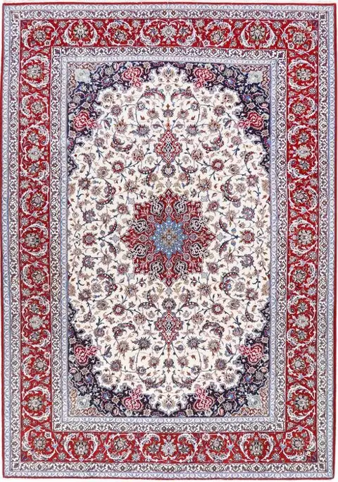 Isfahan Kork mit Seide - Tapijt - 305 cm - 214 cm