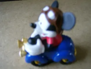 Mickey in auto adv. 91