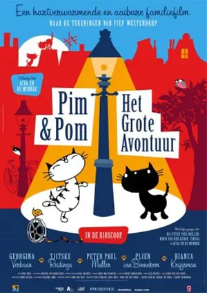 PIM en POM : HET GROTE AVONTUUR filmposter.