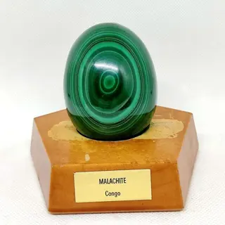 Malachiet Ei - 443 g