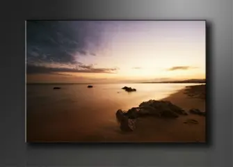 Nieuw canvas schilderij Easy Sunset 120 x 80 cm