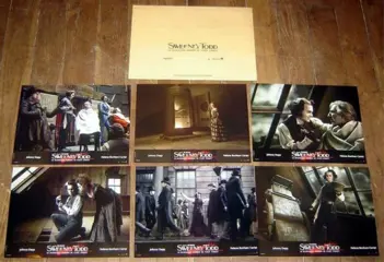 SWEENEY TODD filmfotoset.