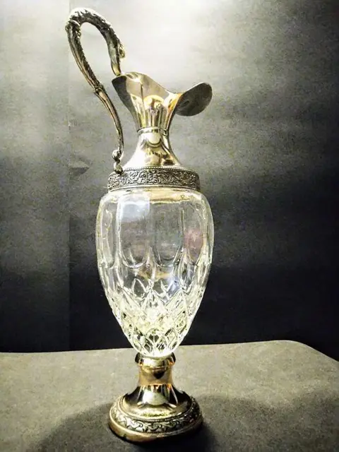 Argenteria Galbiati - Buton Distilleria - Karaf - Art Deco