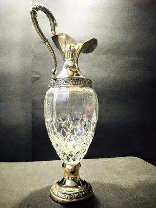 Argenteria Galbiati - Buton Distilleria - Karaf - Art Deco