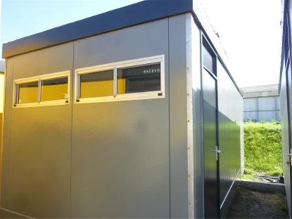 Unit 6x3 met kleedkasten