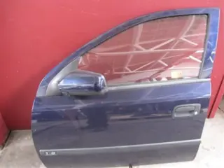 Opel Astra G linksvoor portier Station Blauw