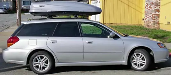 Thule Atlantis 900 (grijs) ski/ bagagekoffer (650 LTR)