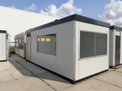 Unit 6x3 met 2 zijde glas