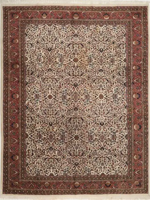 Original Indo Sarough Teppich Feine Wolle - Tapijt - 385 cm