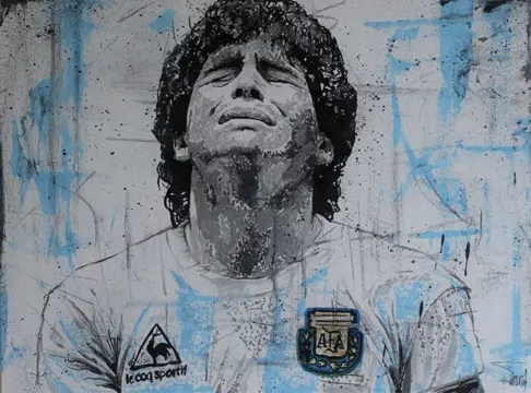 Argentinië - Wereldkampioenschap Voetbal - Diego Maradona -