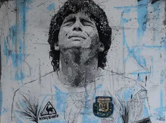 Argentinië - Wereldkampioenschap Voetbal - Diego Maradona -