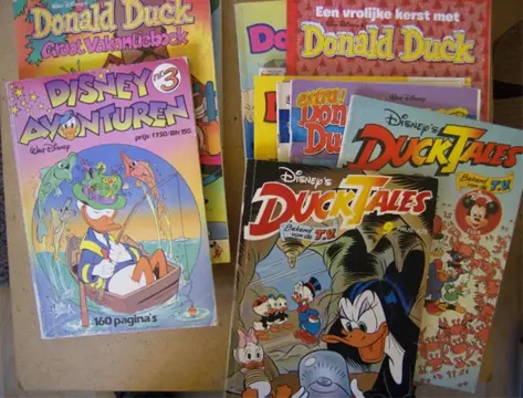 Diverse disney strips adv. 399