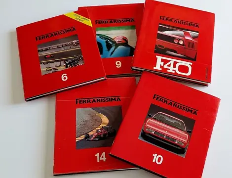 Boeken - Libri Ferrarissima numeri 06/07/09/10/14 - Ferrari