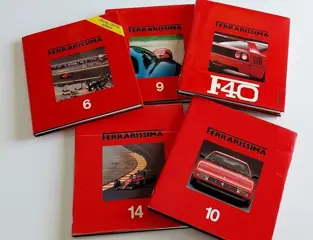 Boeken - Libri Ferrarissima numeri 06/07/09/10/14 - Ferrari