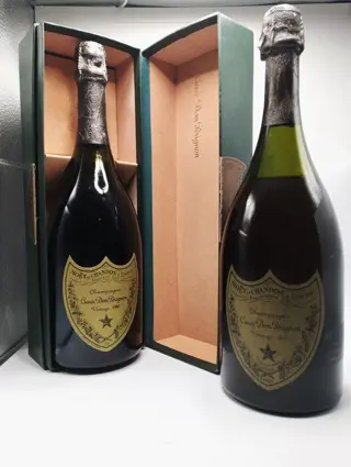 1973 &amp; 1980 Dom Perignon - Champagne Brut - 2 Flessen