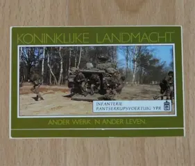 Sticker, Infanterie, Koninklijke Landmacht, jaren'80.(1)