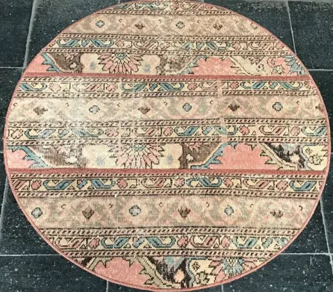 Usak - Vloerkleed - 100 cm - 100 cm