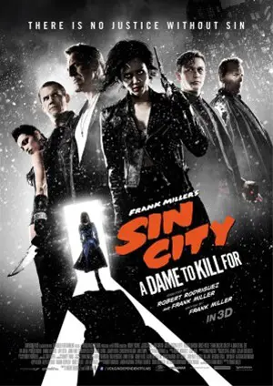 SIN CITY : A DAME TO KILL FOR filmposter.