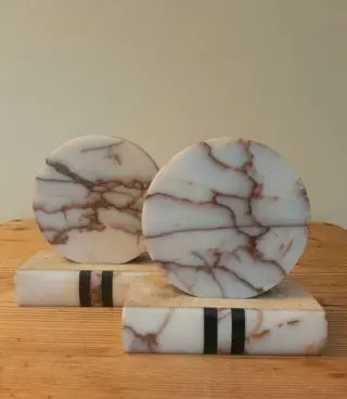 Art decoBauhaus boekensteunen (2)