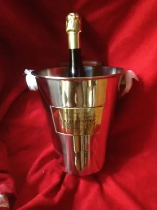 Laurent-Perrier - Ijsemmer (1) - Leder, Staal (roestvrij)