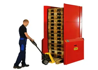 PALOMAT Palletmagzijn, Palletdispenser, stapelt - ontstapelt