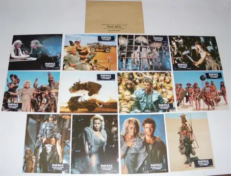 MAD MAX BEYOND THUNDERDROME lobbycard set.
