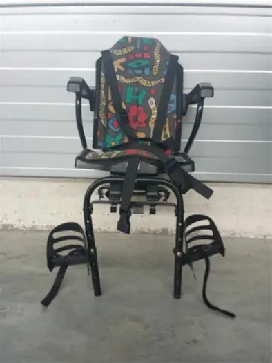 Kinderstoel voor achterop uw fiets.