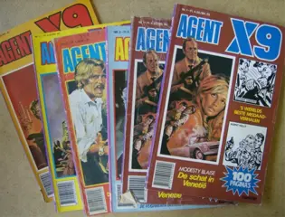 Agent x9 comics adv. 731