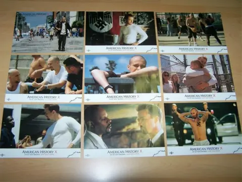 AMERICAN HISTORY X lobbycard set.