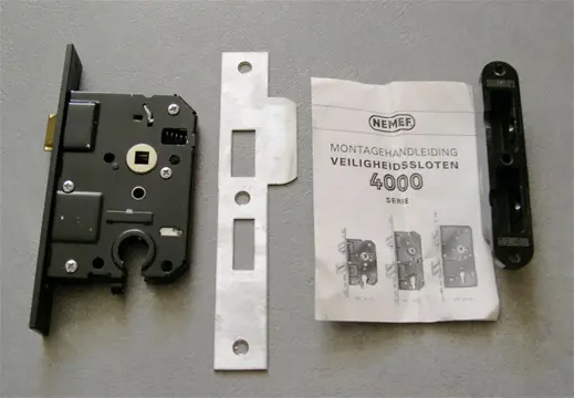 Veiligheids Inbraakwerend insteek slot 4119 (55 mm)