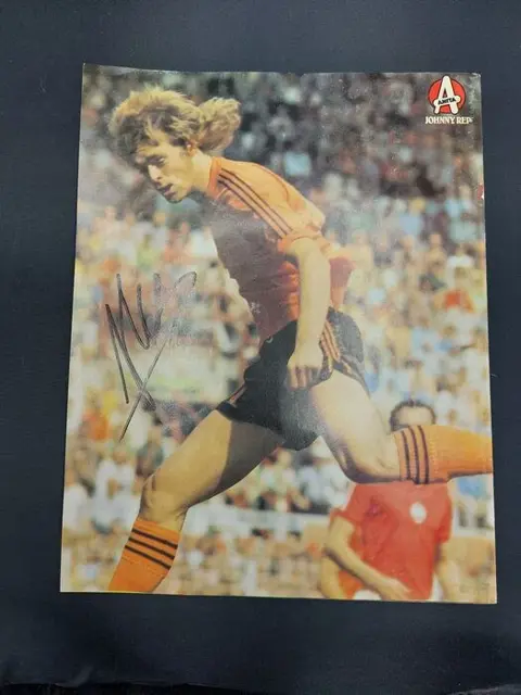 Netherlands - World Cup football - Johnny Rep - Poster