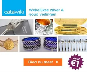 Wekelijkse Zilver en Goud veiling , bieden vanaf € 1,- !